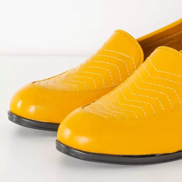 کفش زنانه شیک مدل SHOW72 به رنگ زرد