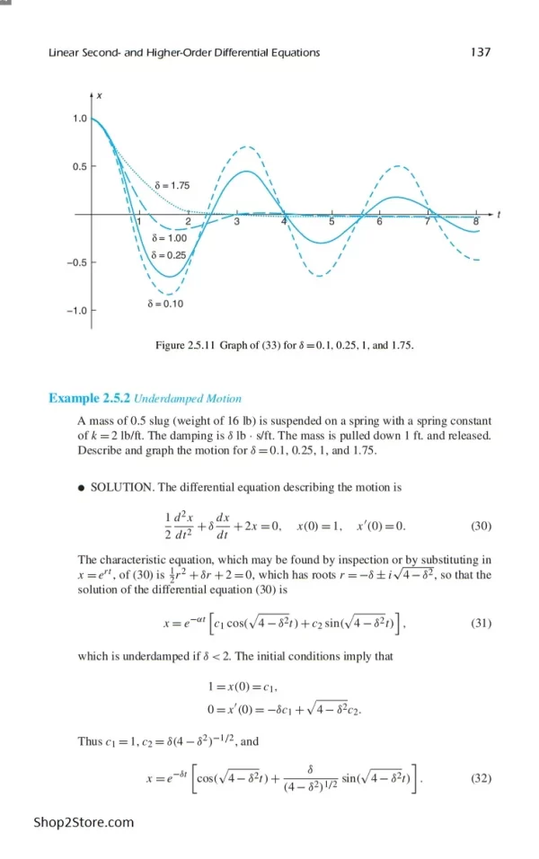 کتاب مقدمه ای بر معادلات دیفرانسیل با سیستم های دینامیکی