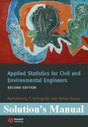 Applied Statistics for Civil eng G.R. Kottegoda - solutions manual cover